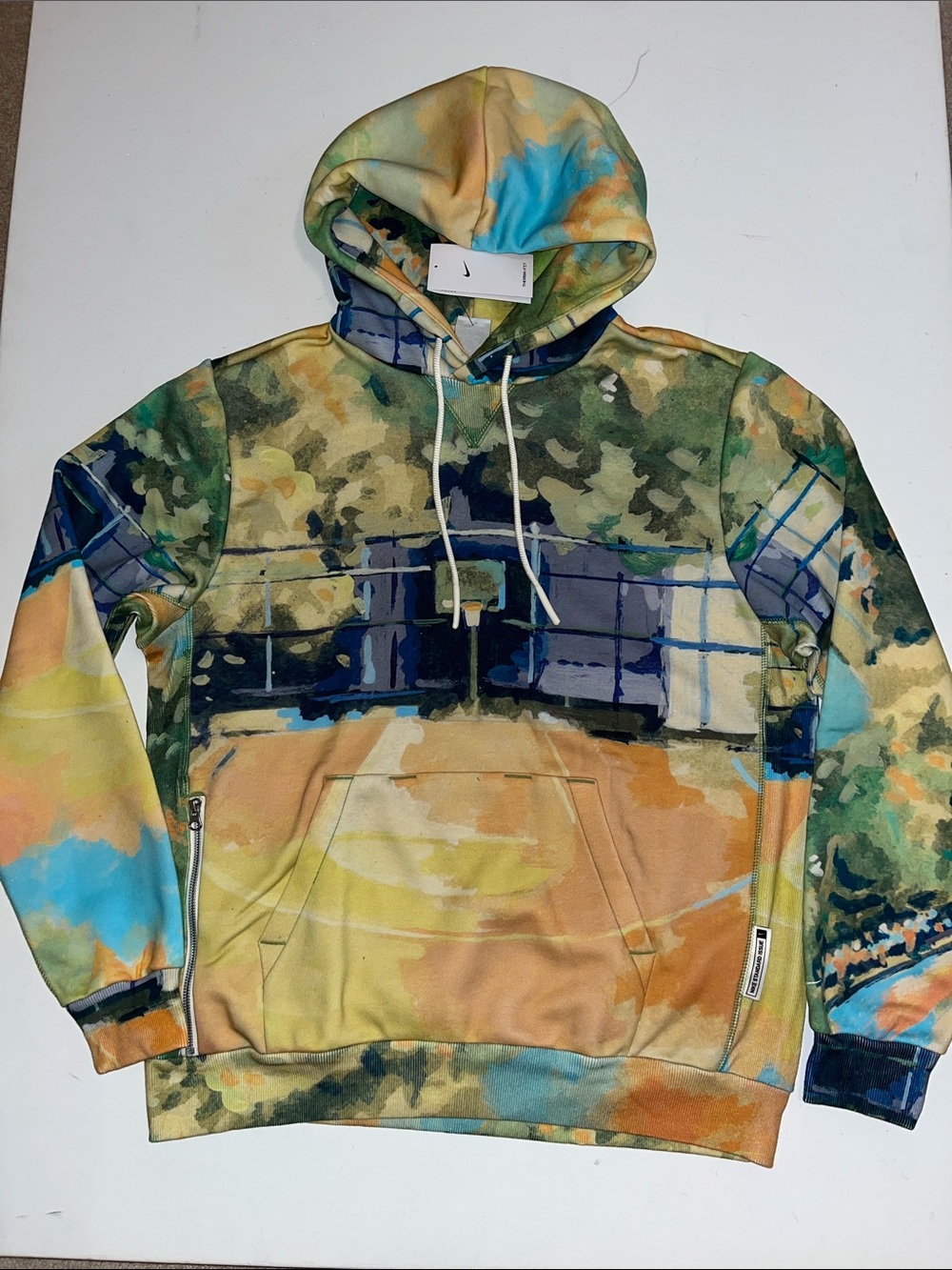 Nike Basketball Hoodie Mens L Standard Issue Therma-FIT   HV3516-365 $110